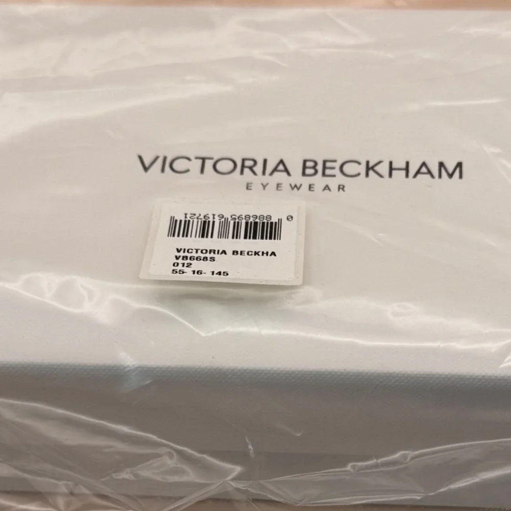 Victoria Beckham VB668S Yellow Tortoise Cat Eye Sunglasses 012 55-16-145 New